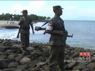 নাফ নদী থেকে ৮টি রোহিঙ্গাবাহী নৌকা ফেরত পাঠিয়েছে বিজিবি