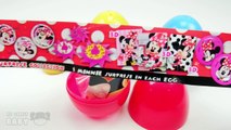 Minnie Mouse, Spongebob SquarePants and Mickey Mouse Funny Surprise Eggs Opening with Toys
