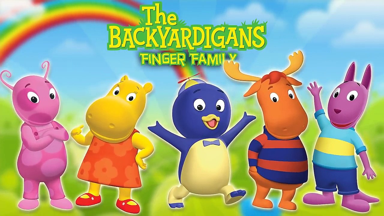 BackYardigans Finger family songs for kids | Nursery Rhymes Popular Animated cartoon