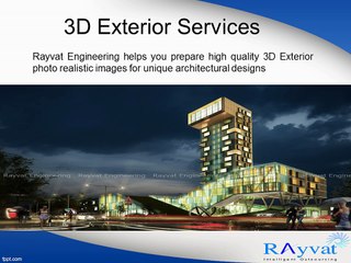 3D Exterior Rendering Services Videos