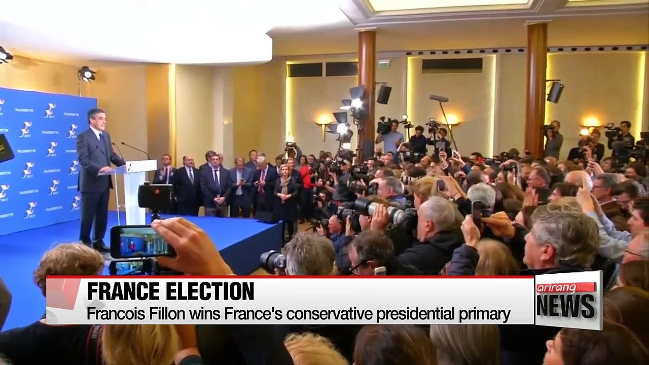 Francois Fillon wins France's conservative presidential primary
