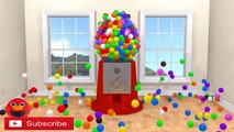 Learn Colors with Surprise Eggs - Learn Colors Kids Balls Gumball Machine 3D for Children