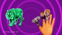 Finger Family Nursery Rhymes Animal Finger Family Songs Learn Wild Animals Rhymes For Babies