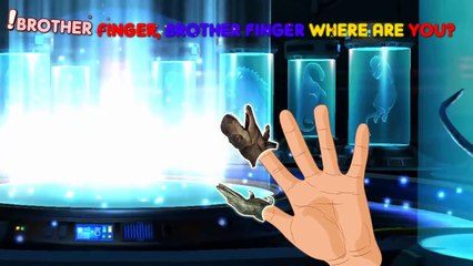 Daddy Finger Daddy Finger Where are you Song lyrics ♥ Dinosaur Finger Family Song rhymes #DinoHome