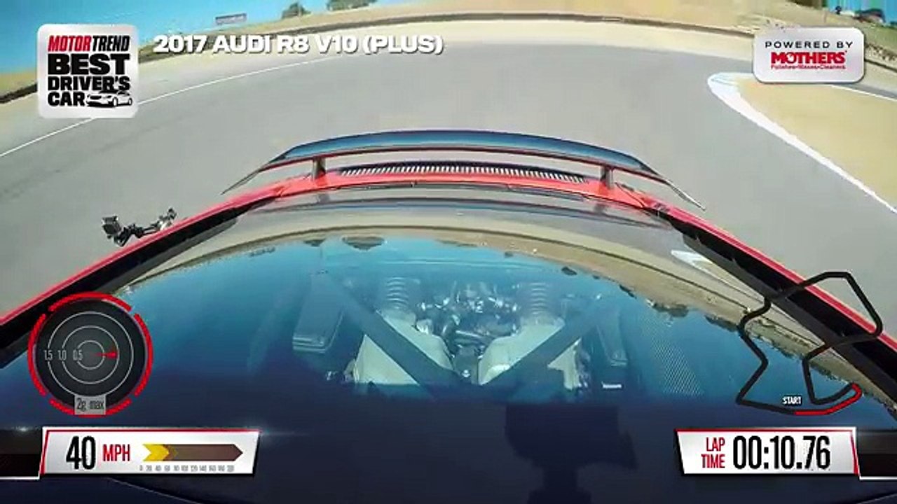 2017 Audi R8 V10 (Plus) Hot Lap! - 2016 Best Driver's Car Contender