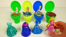 Disney Princess Toilet Potty Slime Surprise Toys Fart Noise Putty
