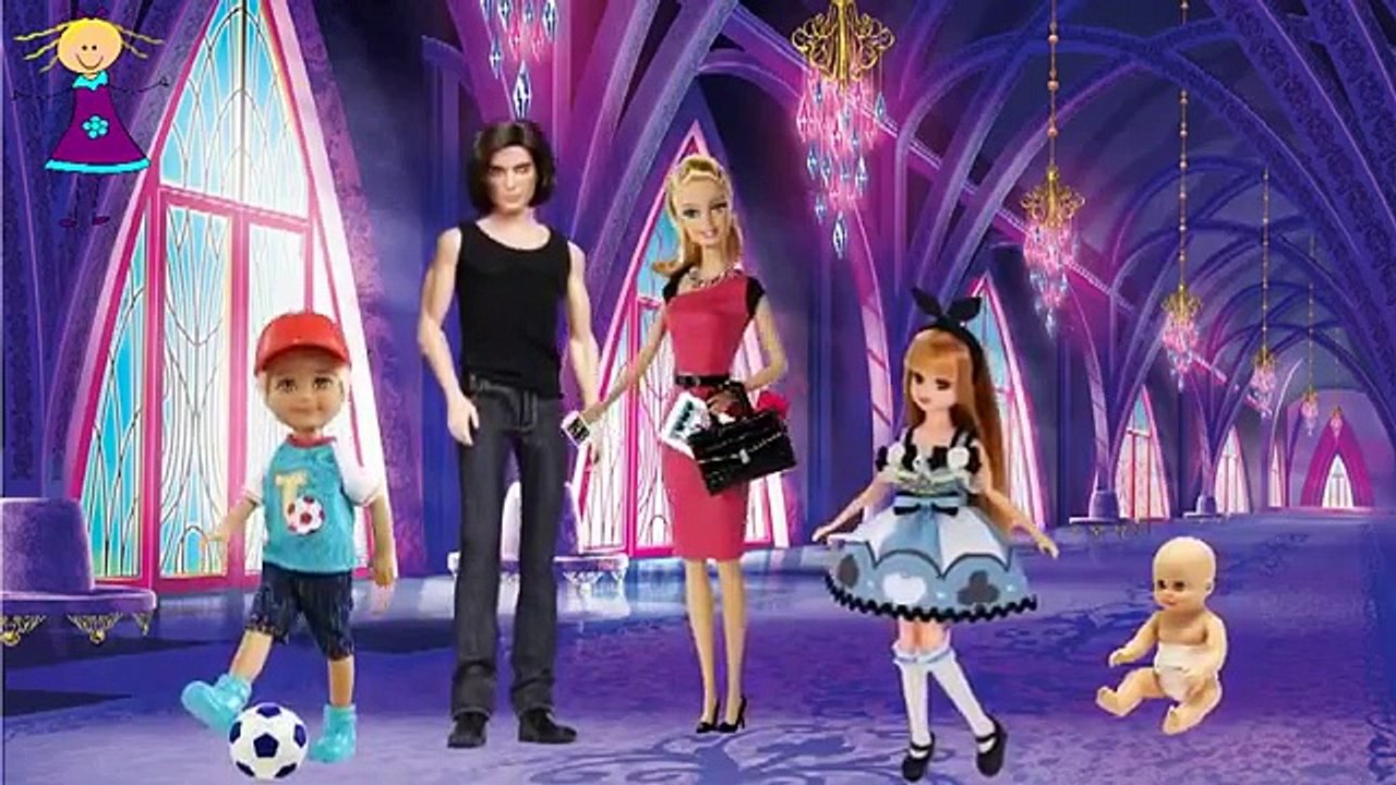 Finger Family BARBIE Nursery Rhymes for Children | BARBIE Cartoon Finger Family Children Nursery Rhy