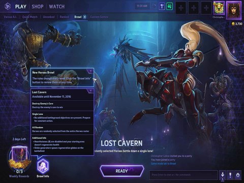 {Heroes of the Storm} Lost Cavern - Stitches and Dwarka - ARAM (DocuTäge)