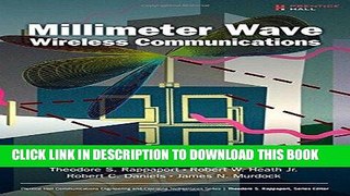 KINDLE Millimeter Wave Wireless Communications PDF Online