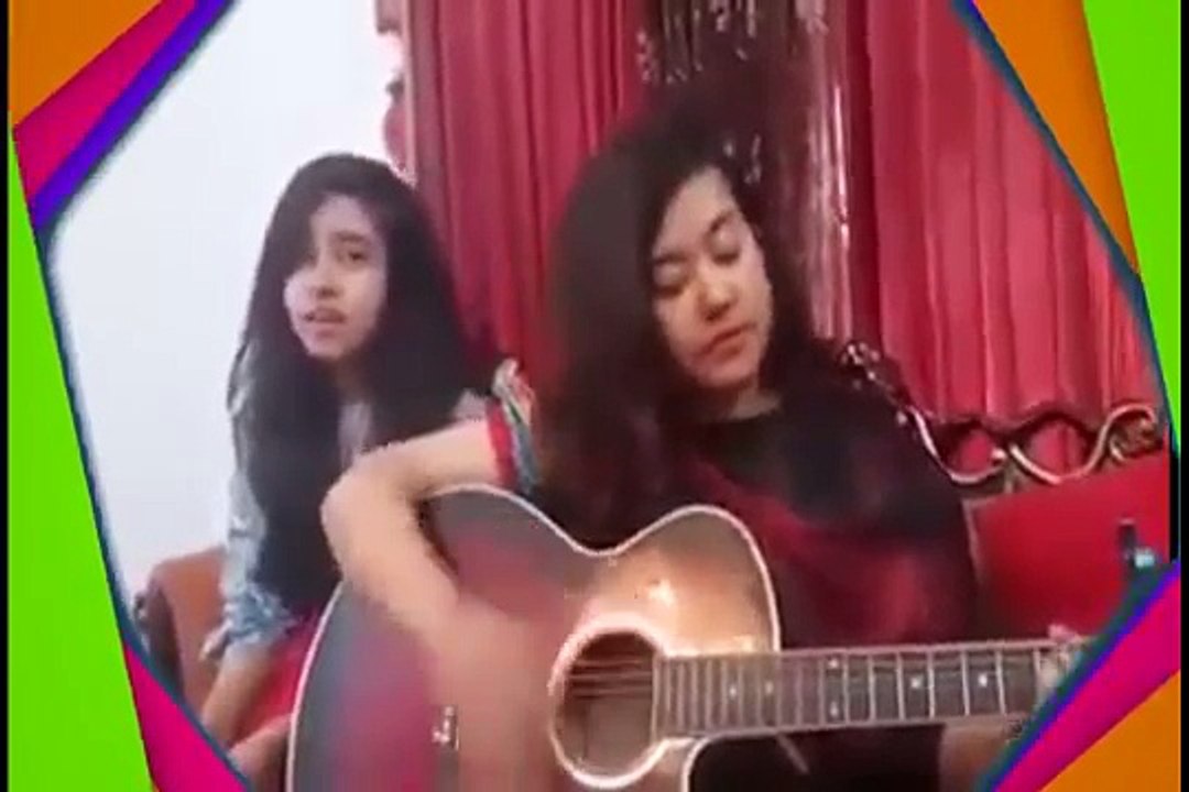 sanam re Girls sing a romantic hindi song