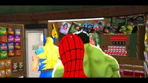 Wheels on The bus Wolverine Hulk Superman vs Spiderman & Venom New Episode Superheroes in Real Life