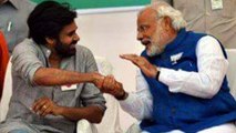 Pawan Kalyan With PM Narendra Modi