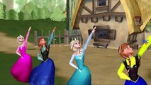 Frozen Cartoons For Kids Ringa Ringa Roses Nursery Rhymes For Children | Frozen Songs Rhymes