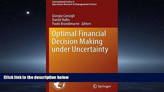 FAVORIT BOOK Optimal Financial Decision Making under Uncertainty (International Series in