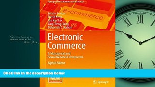 READ book Electronic Commerce: A Managerial and Social Networks Perspective (Springer Texts in
