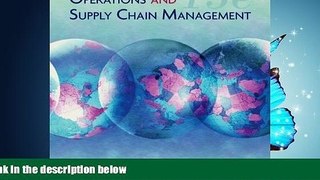 FAVORIT BOOK Operations and Supply Chain Management (The Mcgraw-Hill/Irwin Series) READ ONLINE