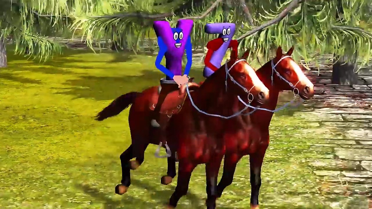 ABC Alphabet Song With Horses | Alphabet Songs Collection For Kids | 3D Alphabet Songs