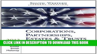 [READ] Mobi South-Western Federal Taxation 2013: Corporations, Partnerships, Estates and Trusts,