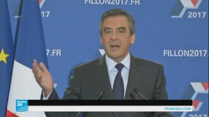 فرانسوا فيون-رسميا مرشح اليمين