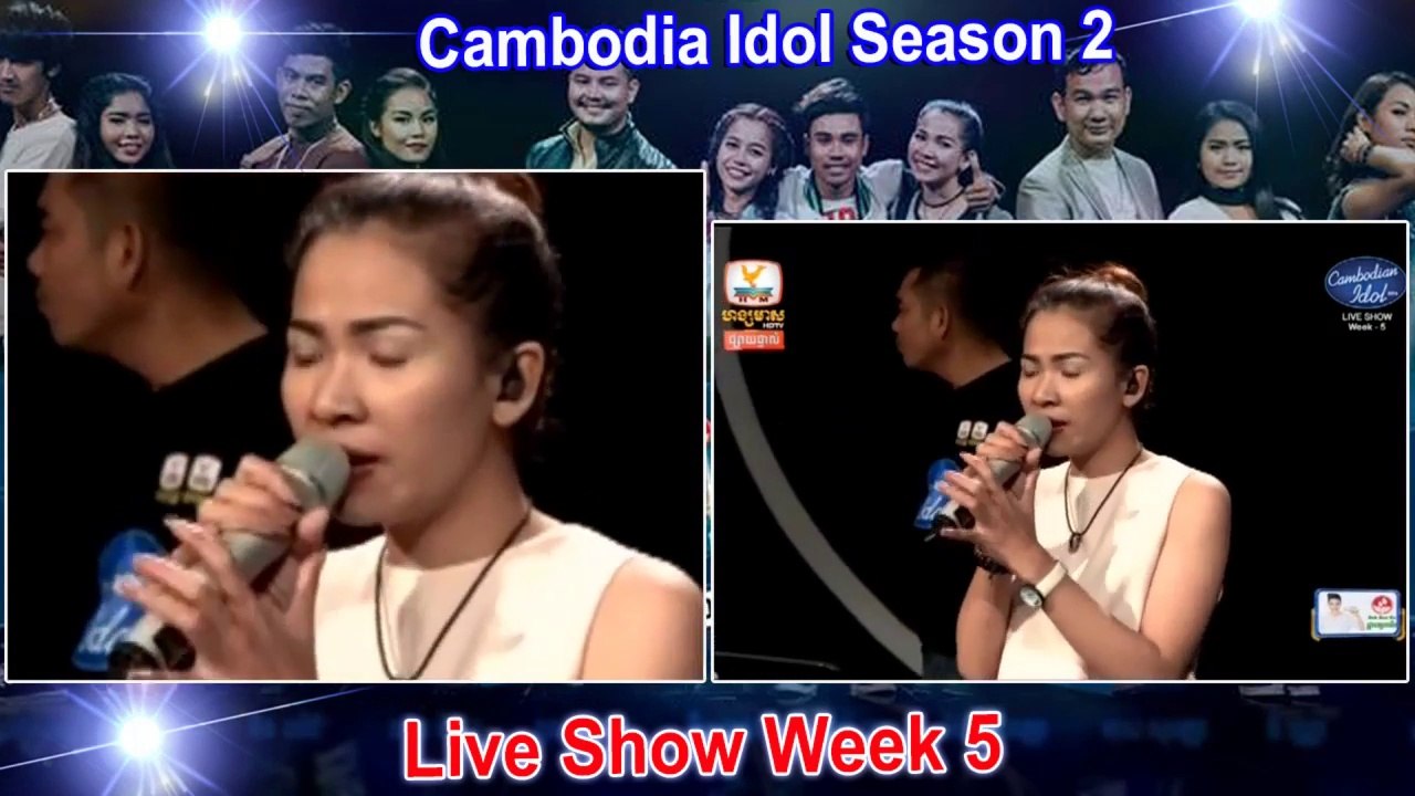 ម៉ង់ ចាន់កញ្ញា _ Cambodian idol Season 2 _ Live Show Week 5, Hang Meas HDTV on 27 Nov 2016