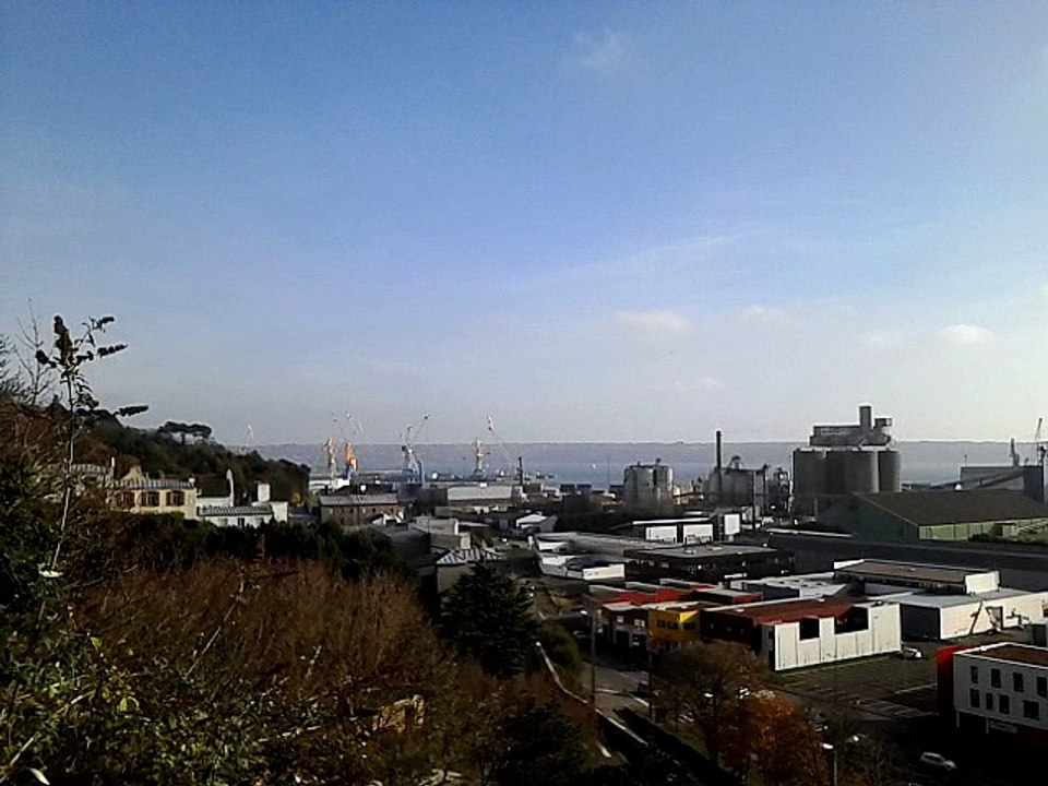 Brest,belle météo  fin novembre 2016