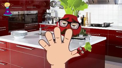 Finger Family BEETROOT Cartoon Nursery Rhymes | BEETROOT 2D Animation Songs for Children