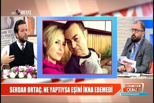 Serdar Ortaç, ne yaptıysa eşini ikna edemedi