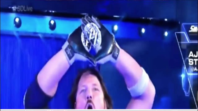 WWE Smackdown Live 23 November 2016 Aj Styles vs James Ellsworth Full MATCH HD Ladder Match
