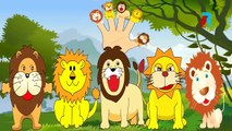 Lion vs Cow Finger Family | Finger Family Song | Cartoon Animation Finger Family Rhymes