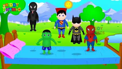 Finger Family Collection | Hulk Finger Family ( Red Hulk Vs Venom) Finger Family (Spiderman)