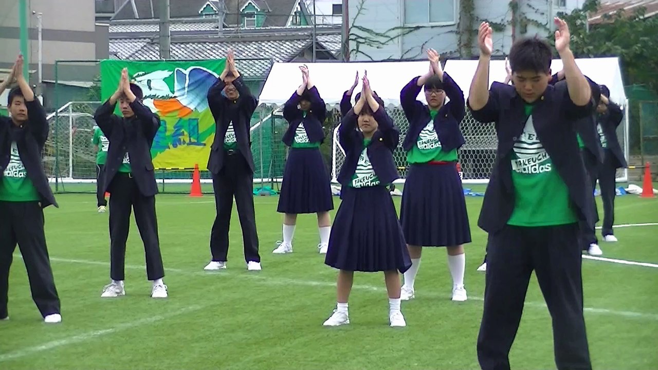 緑組応援合戦