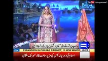Famous Chai Wala Arshad Khan Walks On Ramp in Pakistan Bridal Fashion Week
