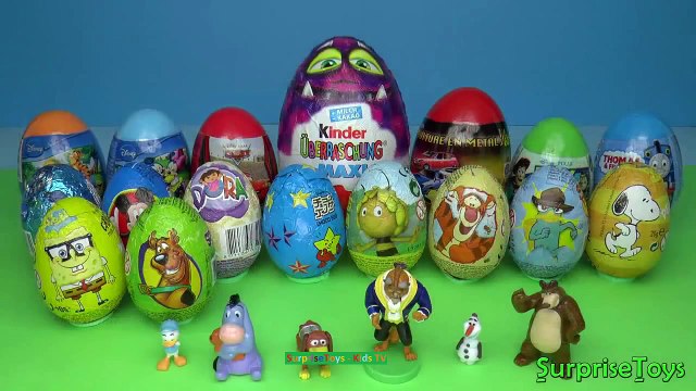 26 Surprise eggs Kinder Maxi Disney Pixar Cars 2 Kinder Surprise Toy Story new