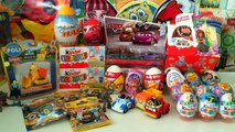 Новые обзоры Киндер Сюрприз, Disney Cars,Robocar Poli,Lego Minifigures,и другие Surprise eggs