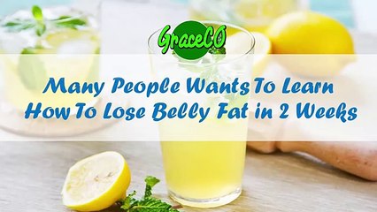 DRINK 2 CUPS a Day For 14 Days and Have a Flat Stomach - How