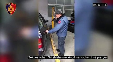 Policia ndalon transportuesin e drogës në Kapshticë