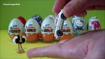 5 NEW Kinder surprise eggs unwrapping Überraschungseier uova sorpresa