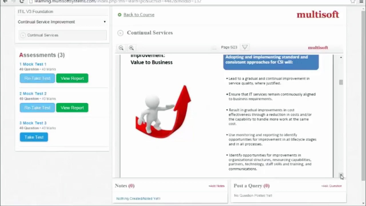 Service Management as a Practice in ITIL Training Video By MultisoftSystems in Delhi,Noida