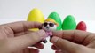 Hidden Toys In Candy Surprise Eggs! Hello Kitty Panda Toys