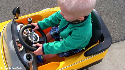 The Yellow MINI Cooper Ride-On