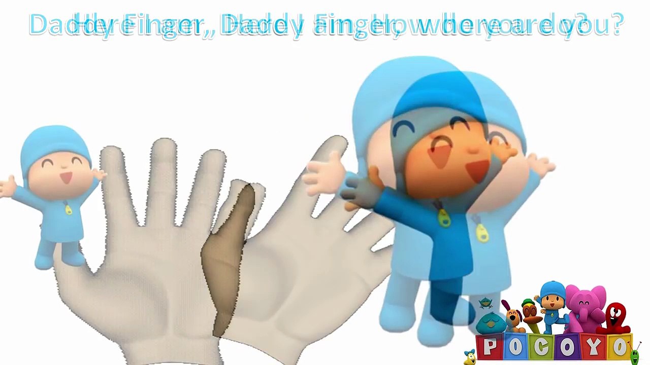 Finger Family Song Pocoyo English Cartoon | Nursery Rhymes for Children new