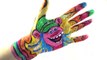 Learn Colors for Children Body Paint with DreamWorks Trolls. Learn True Colors for Kids