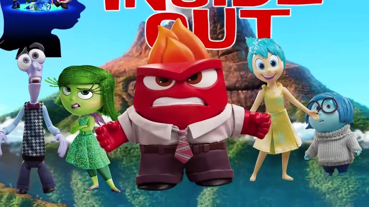 Inside Out new Finger Family Nursery Rhyme for Children 4K Video