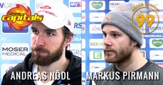 EBEL: Graz 99ers gegen Vienna Capitals - Die Stimmen zum Spiel