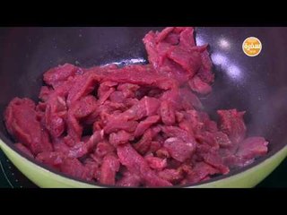 بيتزا بشاورما اللحمة | نجلاء الشرشابي