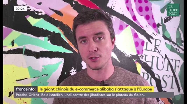 La question qui fâche du HuffPost au PDG de ce rival chinois d'Amazon sur Franceinfo