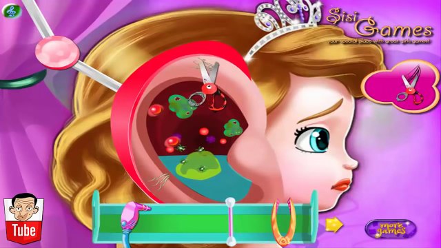 ᴴᴰ ღ Anna Frozen, Sofia The First & Frozen Princess Elsa Ear Emergency Games ღ (ST)