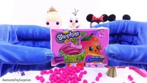 Disney Frozen DIY Cubeez Play-Doh Surprise Eggs Dippin Dots Mickey Minnie Mouse Learn Colors!