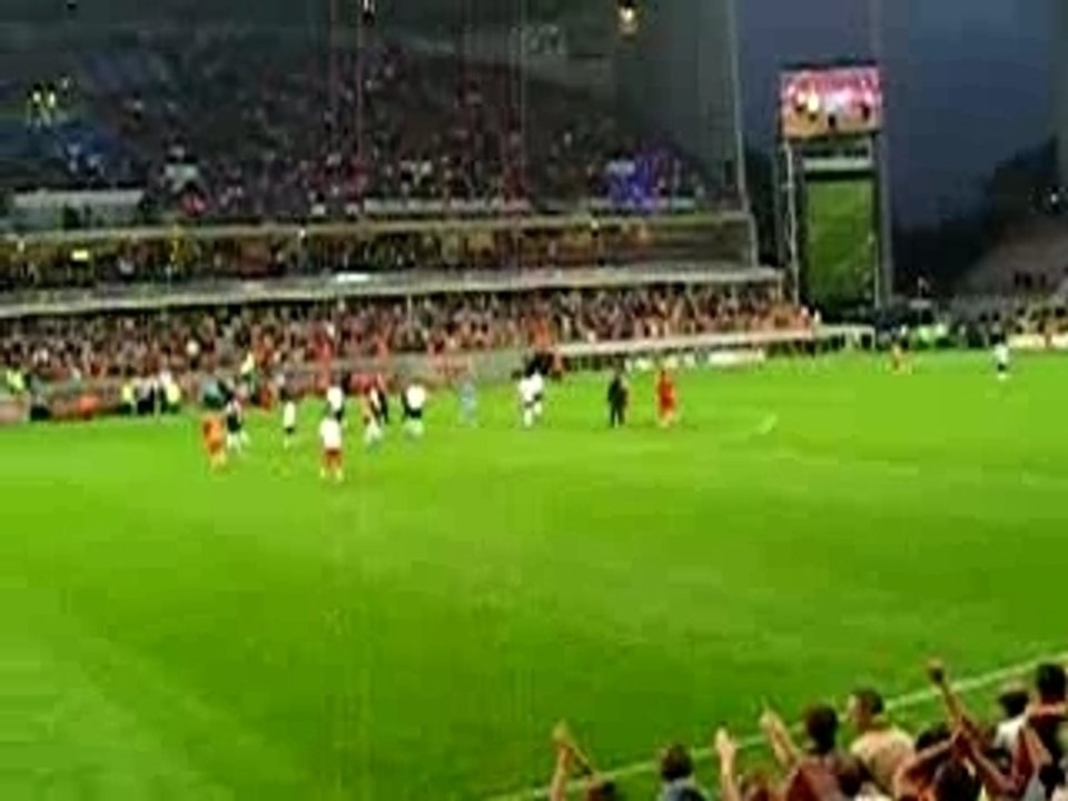 LENS BERNE 2007 fin du match