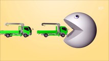 Learn Colors With Pacman For Kids - Tow Truck Funny Video For Kids Toddlers Babies | Kids Playground